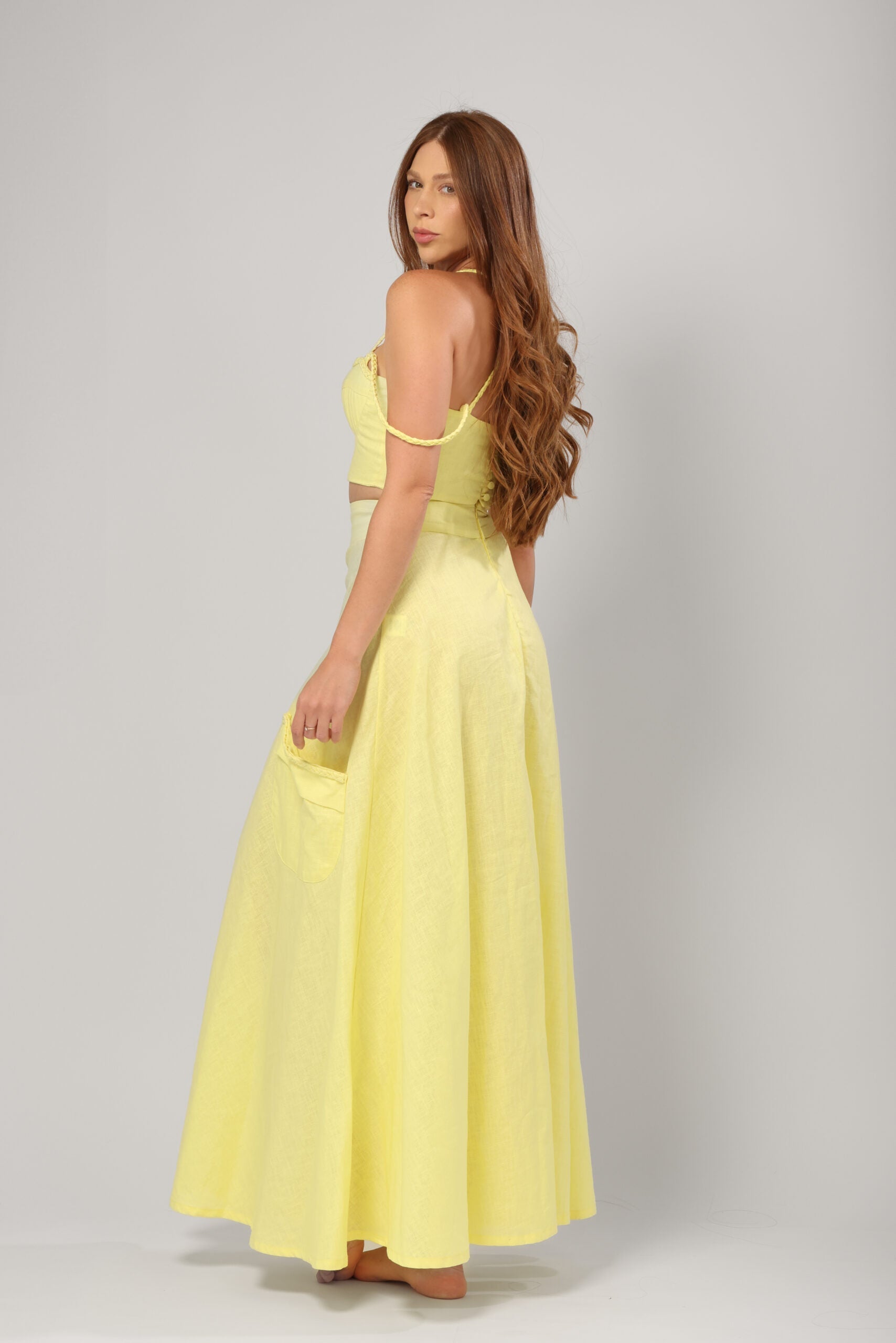 FR Isle Linen  Midi Set