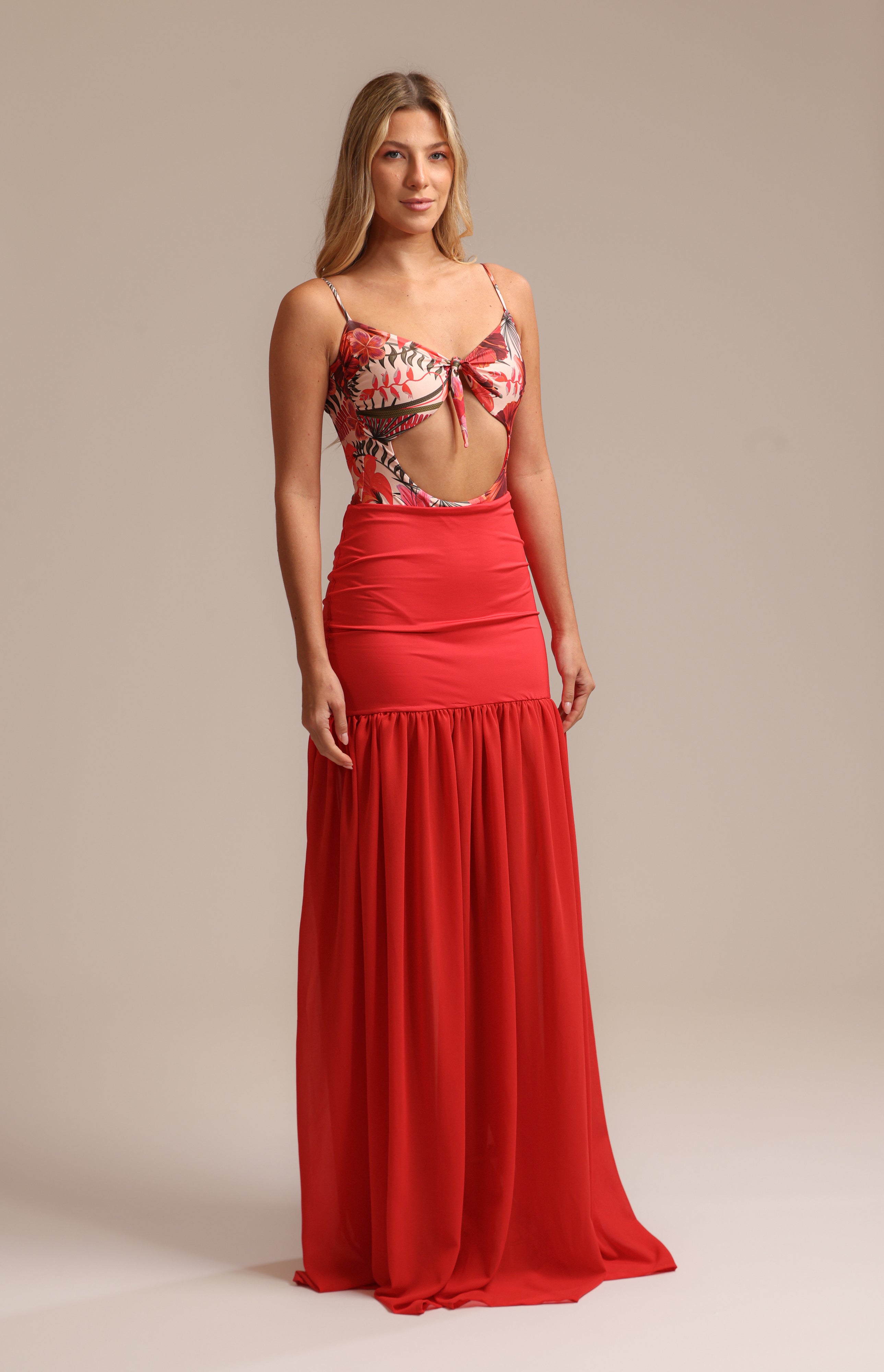 FR Garden Red Skirt