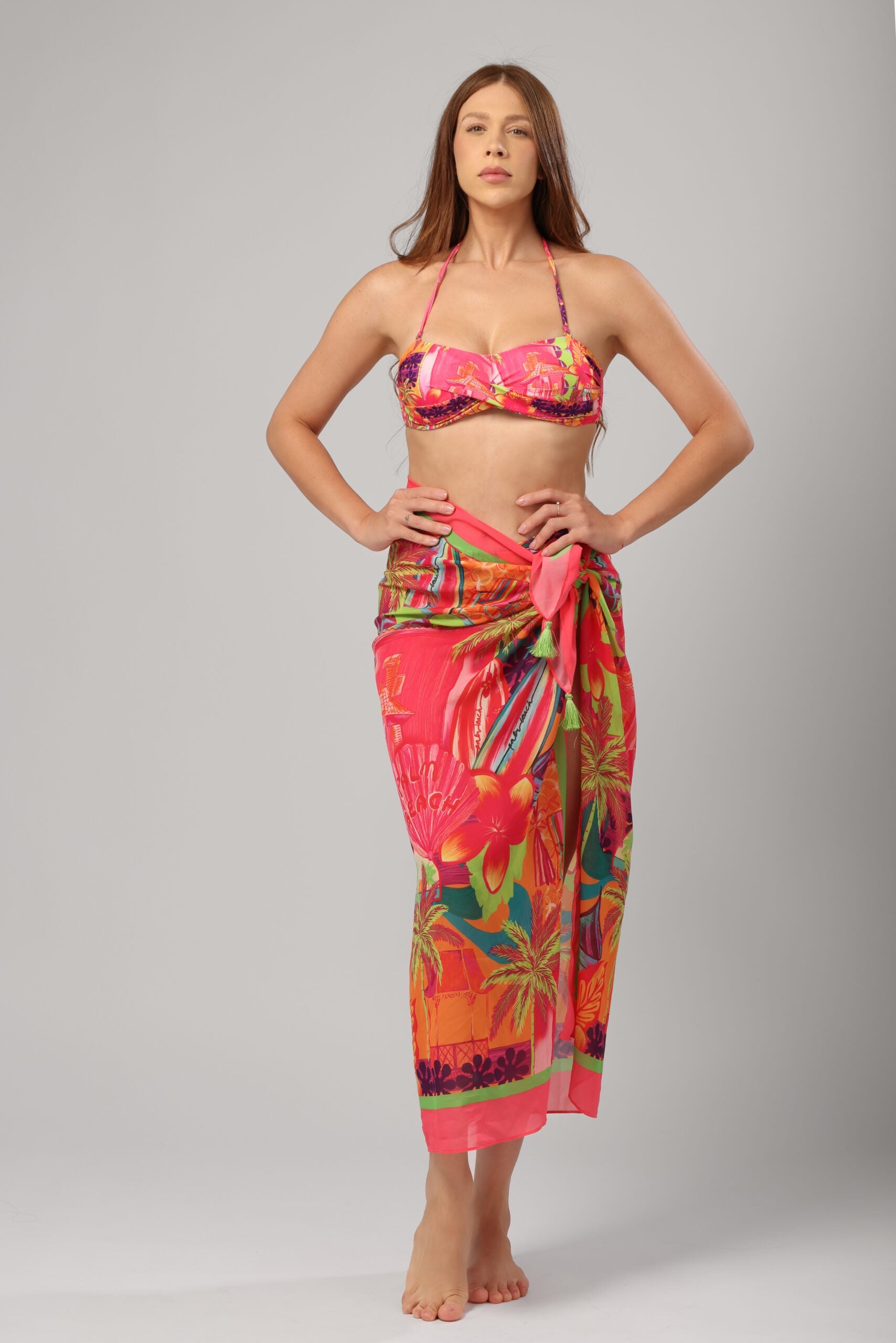 FR Tropical Berry Cover Up