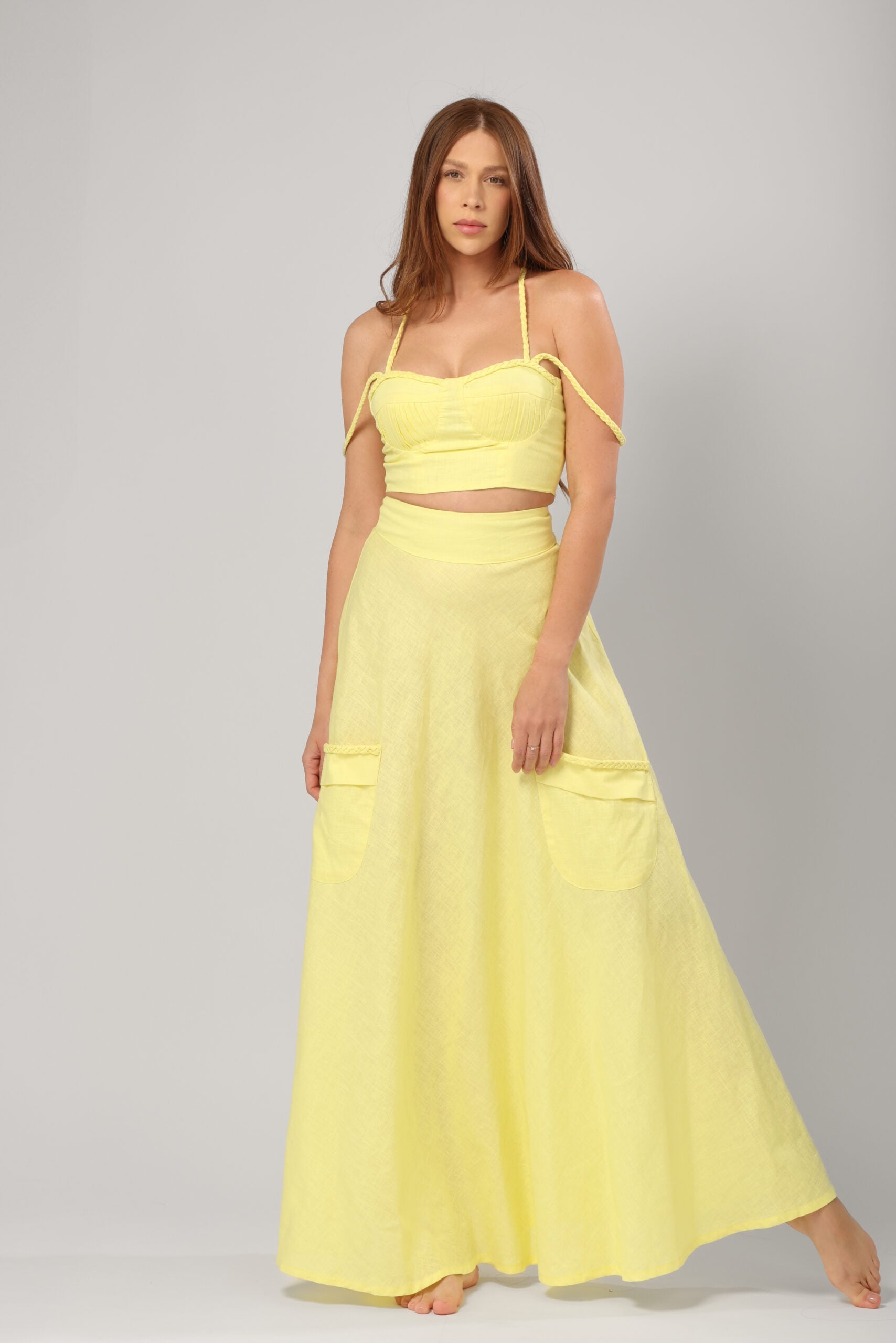 FR Isle Linen  Midi Set