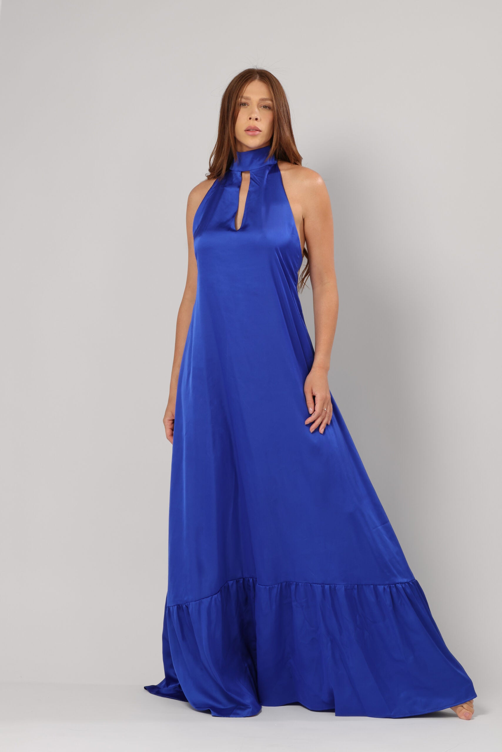 FR Heaven Blue Long Dress